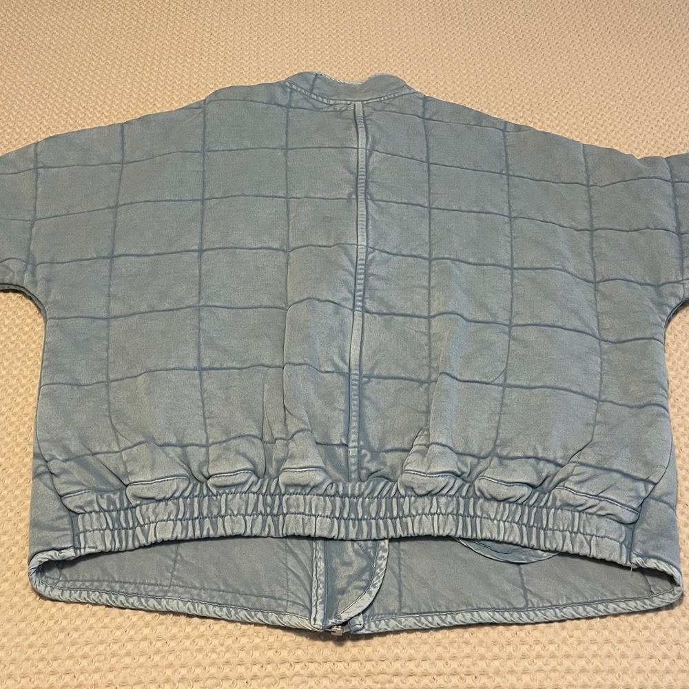 NWT Free People Dolman Quilted knit jacket - Picture 7 of 11